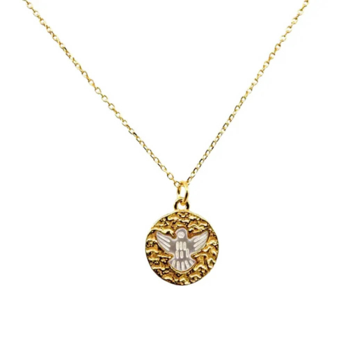 Schutz-Runen Collier Algiz